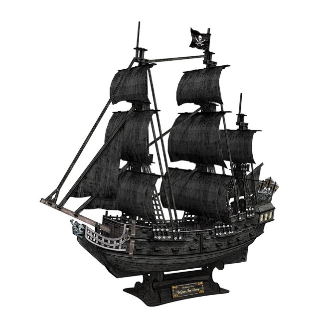 Cubic Fun 3D Puzzle Navi Queen Anne's Revenge Grande 328 pezzi