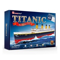 Cubic Fun 3D Puzzle Navi Titanic Grande 113 pezzi