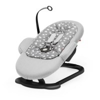 Stokke Sdraietta Steps Neonato con Gancio Appendi Giochi Grey Clouds di Stokke