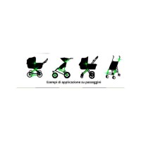 Wagalum Strisce Riflettenti per Passeggino e Carrozzine di Wagalum