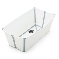 Stokke Flexi Bath Vaschetta Bagnetto Pieghevole Bianco di Stokke