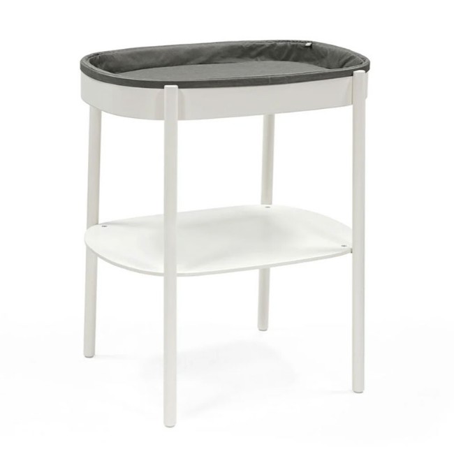 Stokke Fasciatoio Sleepi con Materassino e Ripiano Portaoggetti Bianco di Stokke