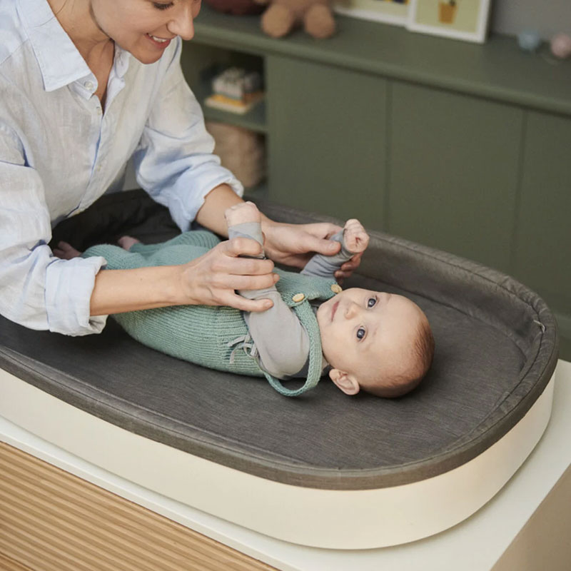 Paniate Stokke Fasciatoio Sleepi Changer con Sponde Laterali e