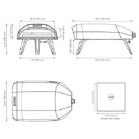 Forno Pizza Koda 12 a Gas Ooni