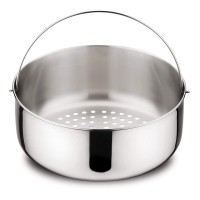 Lagostina Cestello Cuocivapore per Pentole a Pressione, Ø 22 cm, 5 litri