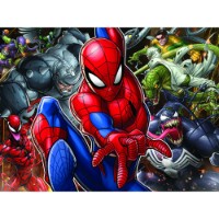 Prime 3D Puzzle Lenticolare 3D Marvel Spider-Man e i Sinistri Sei 500 pezzi
