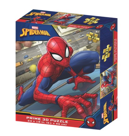 Prime 3D Puzzle Lenticolare 3D Marvel Spider-Man 500 pezzi