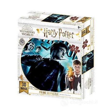 Prime 3D Puzzle Lenticolare 3D Harry Potter Gryffindor 500 pezzi