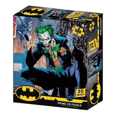 Prime 3D Puzzle Lenticolare 3D DC Comics Batman Joker 500 pezzi