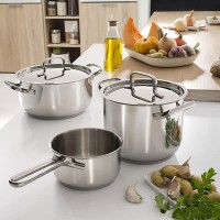 Lagostina Batteria Sfiziosa 24pz in Acciaio Inox di Lagostina