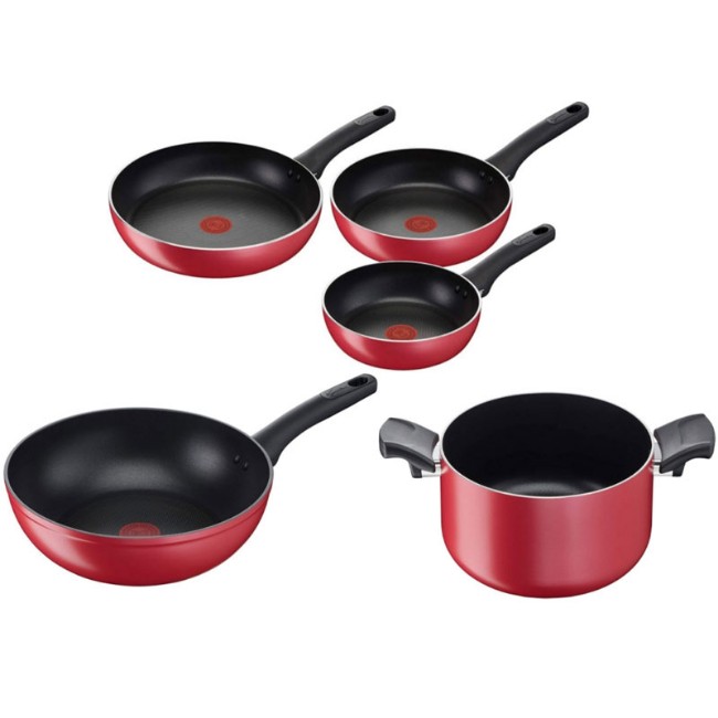 Paniate Lagostina Set 8pz Batteria Cucina Mediterranea con Padella