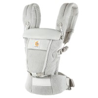 Ergobaby Marsupio Adapt Soft Flex Mesh in rete Traspirante 3.2 - 20.4 kg - Pearl Grey di Ergobaby