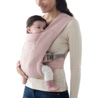 Ergobaby Marsupio Embrace morbido e aderente, 3.2 - 11.2 kg - Blush Pink di Ergobaby