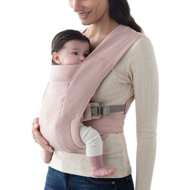 Ergobaby Marsupio Embrace morbido e aderente, 3.2 - 11.2 kg - Blush Pink di Ergobaby