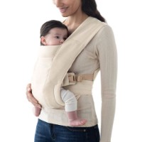 Ergobaby Marsupio Embrace morbido e aderente, 3.2 - 11.2 kg - Cream di Ergobaby