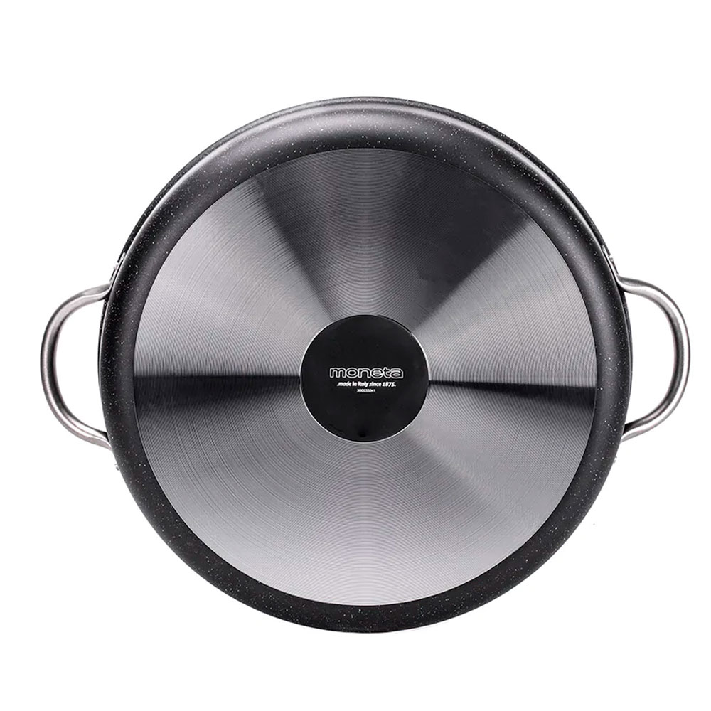 AMT Gastroguss 820 Casseruola In Ghisa Di Alluminio Con 2 Maniglie - 20 Cm, Non Adatta A Induzione - 3