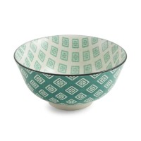 Villa D'Este Ciotola Oriental in gres con Decorazioni - Ø 18cm di Villa d'Este 