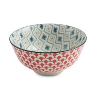 Villa D'Este Ciotola Oriental in gres con Decorazioni - Ø 18cm di Villa d'Este 