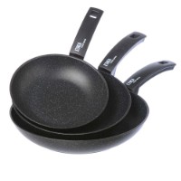 Moneta Etnea Set Padelle 20-24-28 cm