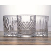 Villa d'Este Set 6 Bicchieri Acqua trasparenti in vetro, Vintage, 310ml di Villa d'Este 