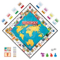 Hasbro Monopoly in Viaggio per il Mondo