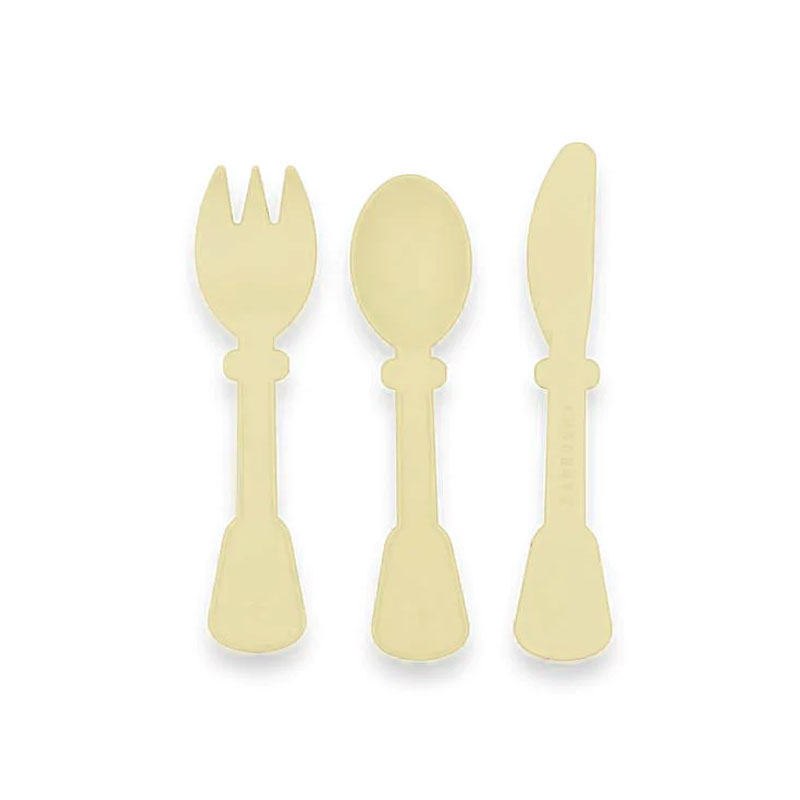 Set 8 Posate Bambino In Acciaio Inox 18/10 - Forchetta, Coltello, Cucchiaio E Cucchiaino Con Animaletti - Foto 3