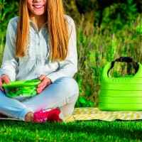 Guzzini Handy On The Go Borsa Termica Piccola con Contenitore Salva Freschezza