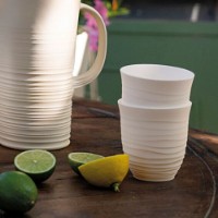 Guzzini Tierra Bicchiere Basso Plastica Riciclata