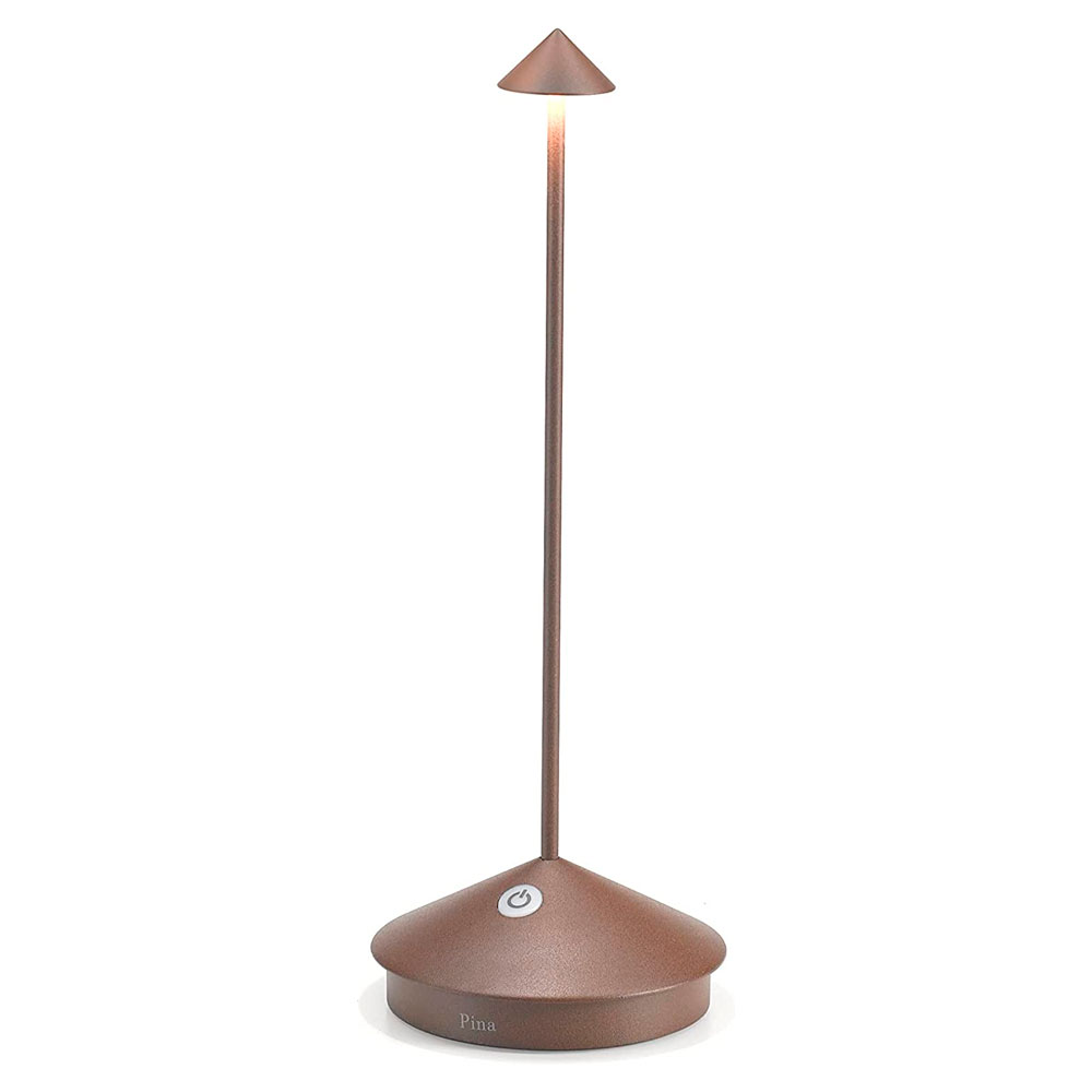 LAMPADA DA TAVOLO A BATTERIE USB CON VOLTO STILIZZATO DI DIEGO ARMANDO