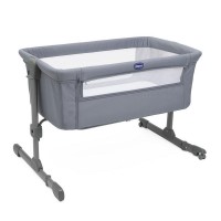 Chicco Culla Cosleeping Next2Me Essential per Neonato, Inclinabile in posizione Antirigurgito - Stone Re Lux di Chicco