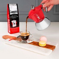 Bialetti Caffettiera Moka Induction Rossa