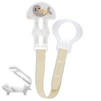 Mam Clip Succhietto Clip&Cover Deep Sea, Clip salvaciuccio - neutro di Mam
