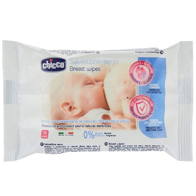 Chicco 72 Salviette Detergenti Seno con Glicerina e Vitamina E di Chicco