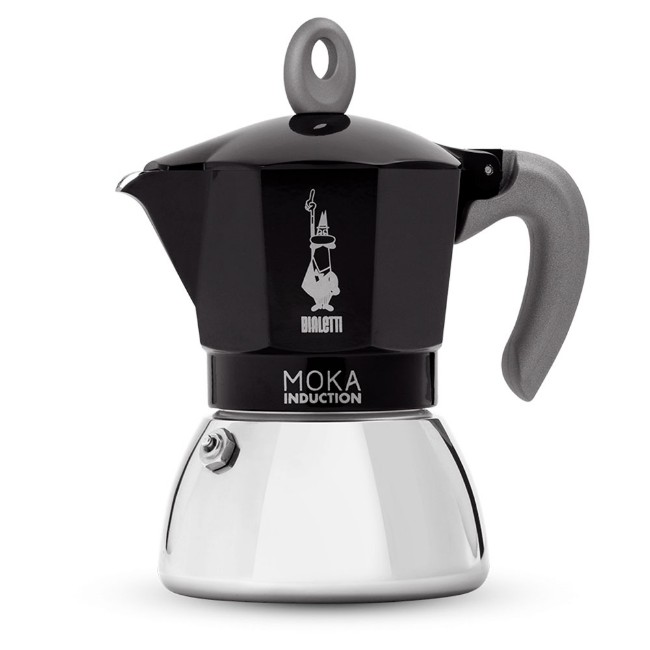 Bialetti Caffettiera Moka Induction Nera