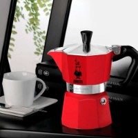Bialetti Caffettiera Moka Express Rossa