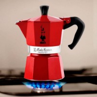 Bialetti Caffettiera Moka Express Rossa