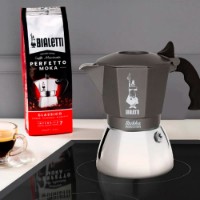 Bialetti Caffettiera Brikka Induction 4 Tazze