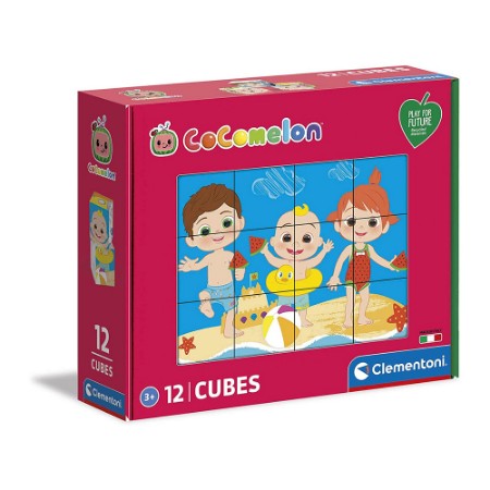 Clementoni Puzzle 12 Cubi CoComelon