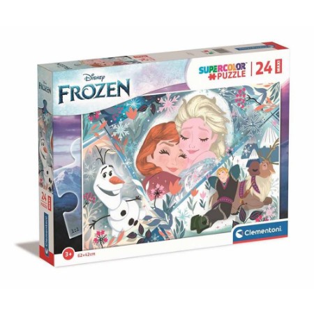 Clementoni Supercolor Puzzle  Disney Frozen II 24 pezzi Maxi