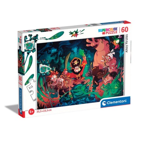 Clementoni Supercolor Puzzle Pirati 60 pezzi