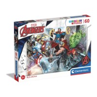 Clementoni Supercolor Puzzle Marvel Avergers 60 pezzi
