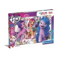 Paniate Clementoni Supercolor Puzzle Jewels My Little Pony 104 pezzi