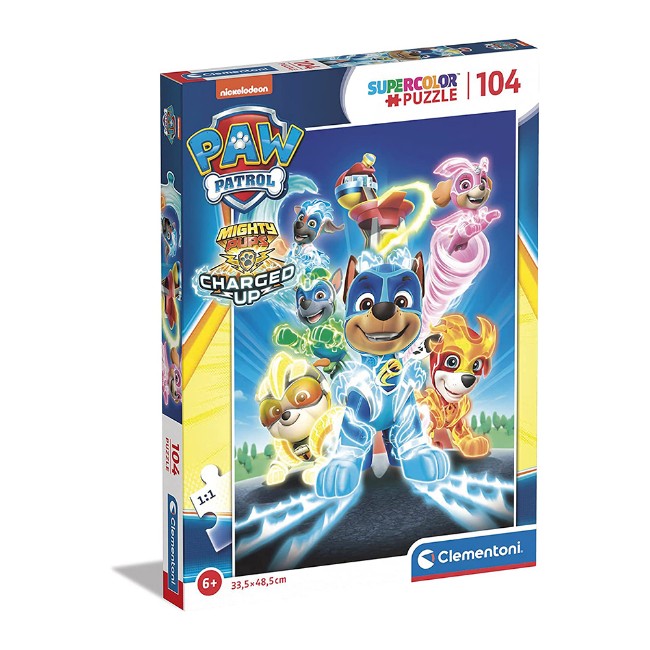 Paniate - Clementoni Supercolor Puzzle Paw Patrol 104 pezzi