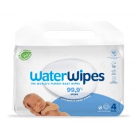 WaterWipes 240 Salviette Umidificate Neonato, 99,9% di Acqua, biodegradabili di WaterWipes