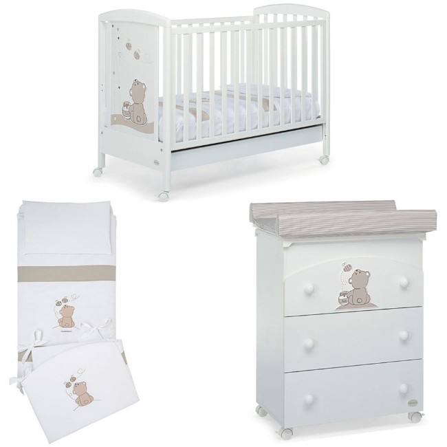 Foppapedretti Matelas à Langer MASCOTTE 3 Tiroirs Blanc | Leroy Merlin