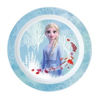 Piatto Piano per Bambini, da microonde, fantasia Bing, Frozen, Mickey Mouse, Minnie, Spiderman di BabyCare 