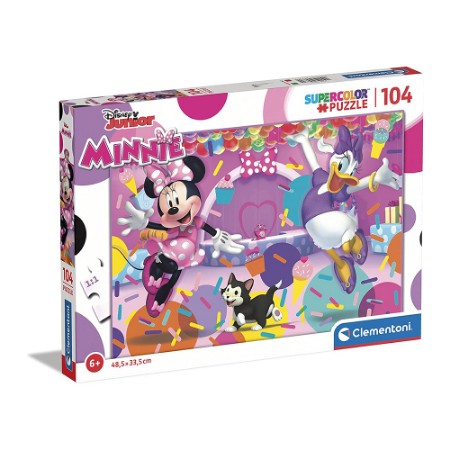 Clementoni Supercolor Puzzle Disney Minnie 104 pezzi