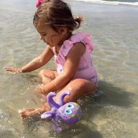 Nuby Gioco Polipo Galleggiante per Bagnetto con anelli colorati di Nuby