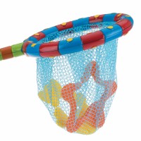 Nuby Retino da Pesca Splash ‘N Catch con 4 giocattoli inclusi - 18+ mesi di Nuby