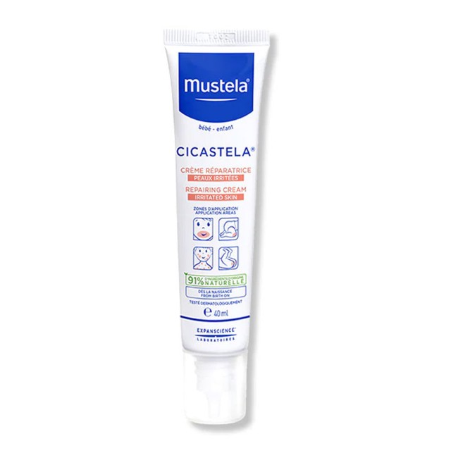 Mustela Crema Cicastela per Pelle Arrossata Neonato di Mustela